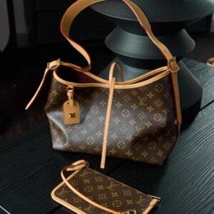 Polished Leather Saddle Bag
