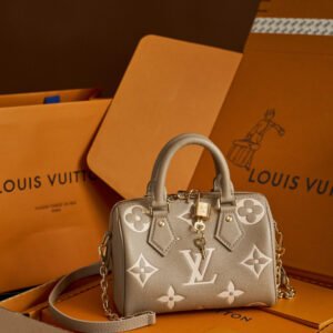 Quilted Chain-Link Satchel