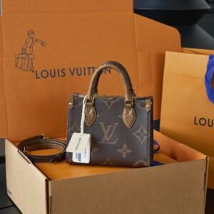 OnTheGo BB Monogram Reverse Canvas Tote Bag