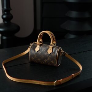 Nano Speedy Monogram Canvas Crossbody Bag