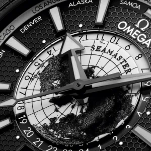 Omega Seamaster Planet Ocean 600M GMT Worldtimer 45.5mm – Luxury Ceramic Dive Watch