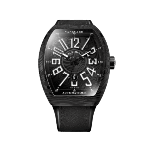 Carbon Black Automatic Men's Strap Watch