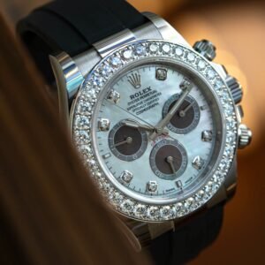 Rolex Cosmograph Daytona 126589RBR Review – White Gold Diamond Daytona Price, Specs & Buying Guide