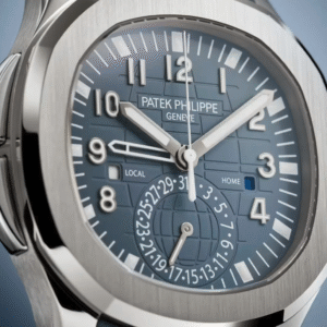Patek Philippe Aquanaut Travel Time 5164G-001 – Luxury Dual Time White Gold Watch