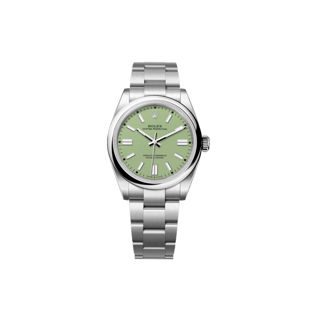 Rolex Oyster Pistachio Green Dial 41mm (124300 & 134300) Guide | repswatchhub