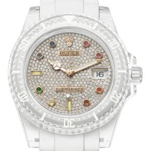 Rolex Crystal GRF Rubber Strap VS3135