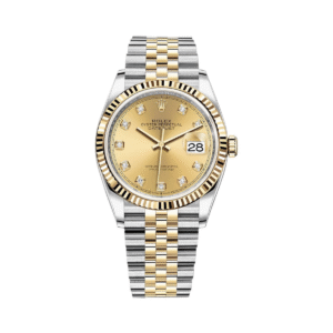 DateJust 36mm 126233 Clean 1:1 Best Edition 904L Steel YG Textured Diamonds Dial on Jubilee Bracelet VR3235