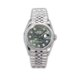 DateJust 36 126234 VSF 1:1 Best Edition 904L Steel Green Leaf Diamonds Dial on Jubilee Bracelet VS3235