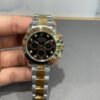 Rolex Cosmograph Daytona Two-Tone Gold & Steel Black Diamond Dial – Luxury Chronograph Watch