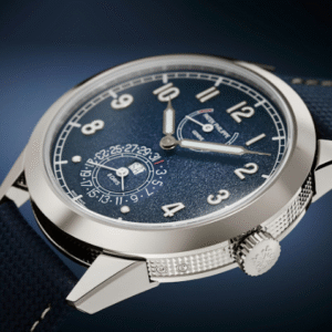 Patek Philippe Calatrava Pilot Travel Time Blue Dial