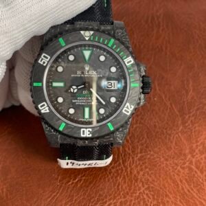 Rolex Submariner DiW Carbon Fiber Watch – Custom Luxury Lightweight Sports Timepiece