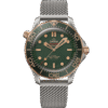 Omega Seamaster Diver 300M 42mm Titanium Green Dial – Luxury Swiss Dive Watch