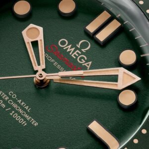 Omega Seamaster Diver 300M 42mm Titanium Green Dial – Luxury Swiss Dive Watch
