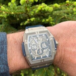 Hublot Spirit of Big Bang Titanium Blue Ceramic 42mm – Luxury Swiss Chronograph Watch