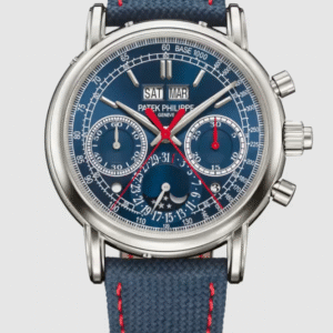 Men’s Luxury 5204G-010 Split-Seconds Chronograph Perpetual Calendar Watch
